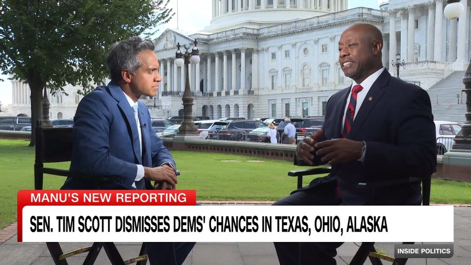 Sen. Tim Scott: Republicans could win 54 seats with expanded Senate map
