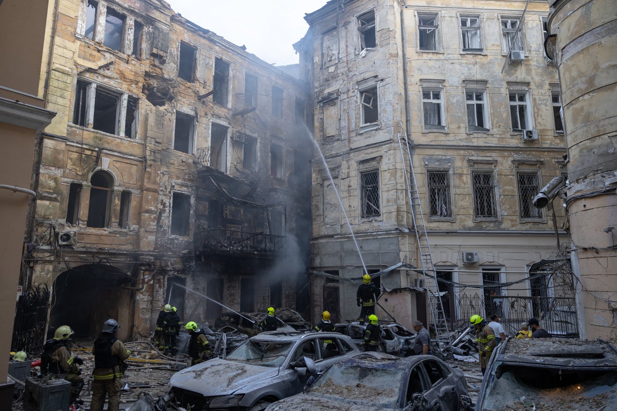 Ukraine war live: Russian strike destroys WHO warehouse in Ukraine