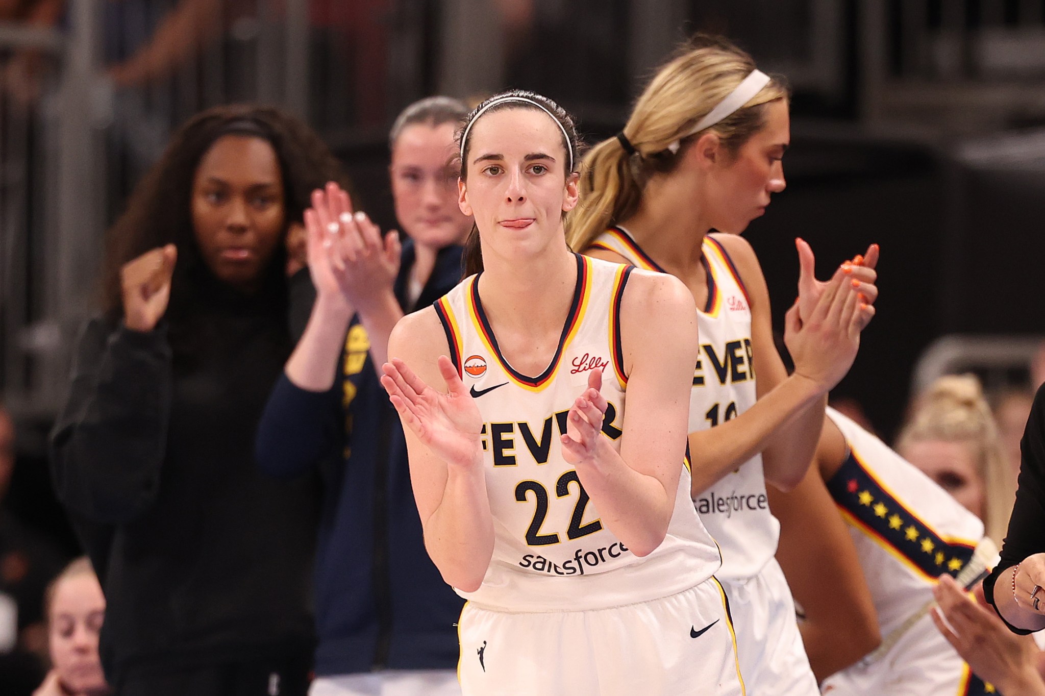 Caitlin Clark makes WNBA history amid technical foul drama
