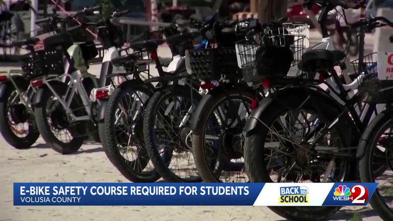 Volusia County students riding e-bikes, e-scooters to school must ...
