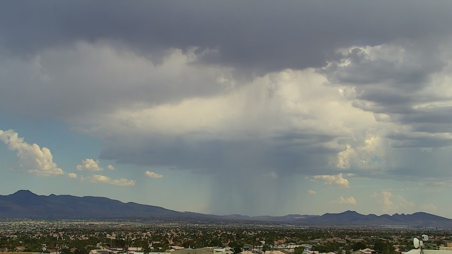 Extreme heat hangs on as thunderstorm chances continue in Las Vegas Valley