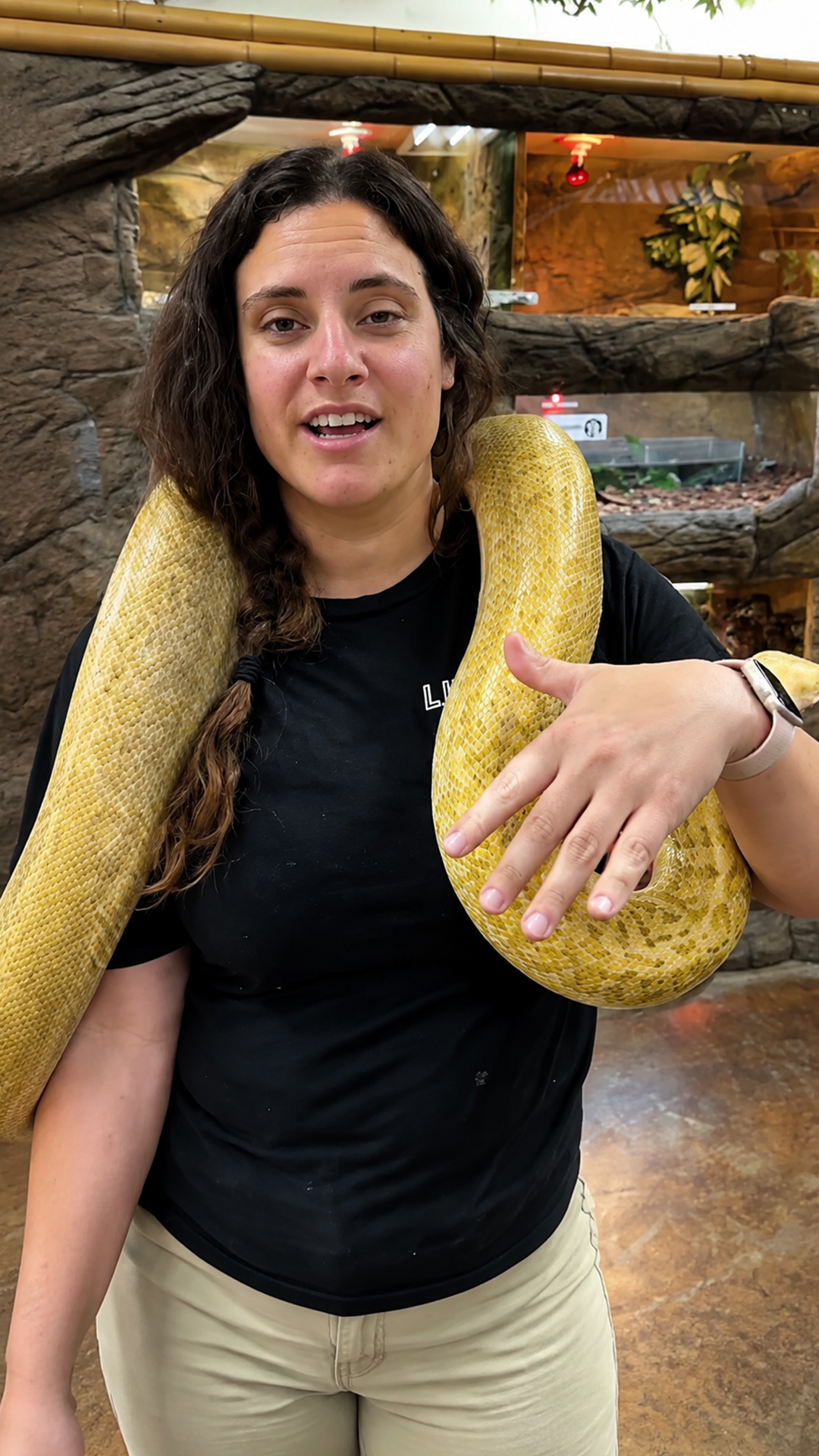 The Burmese python teaching people why responsible care matters