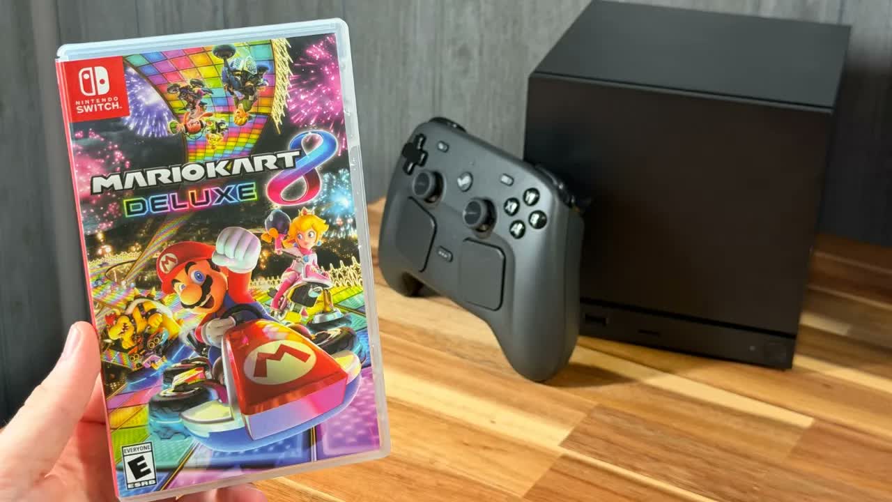 I tried Nintendo Switch games on Steam Machine