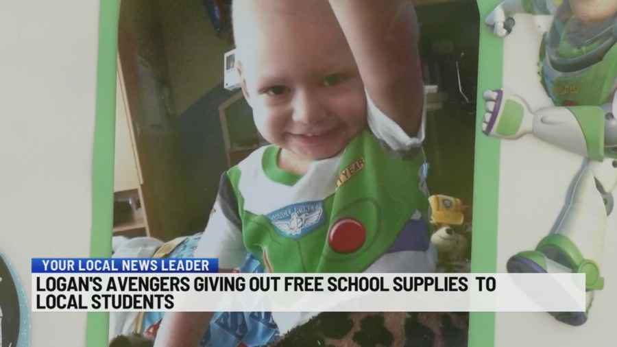 Logan's Avengers giving away free school supplies to local students