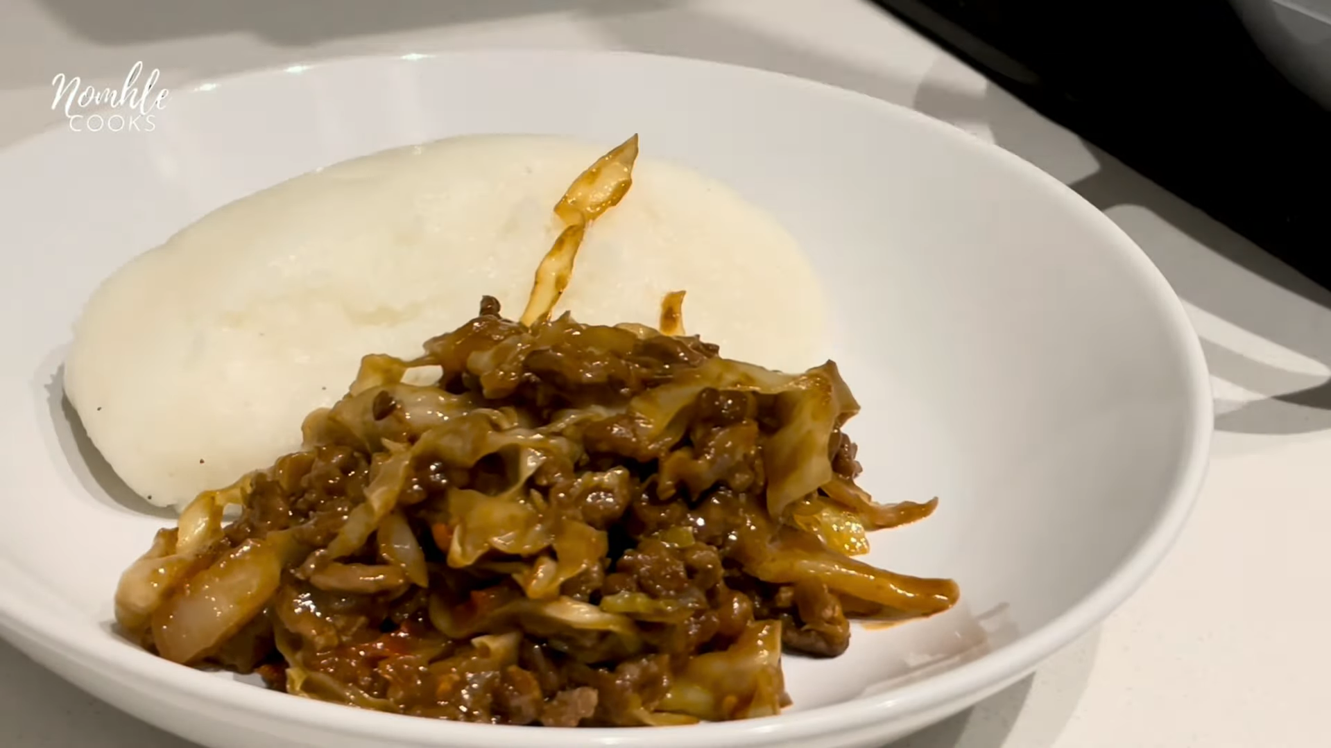 Simple minced beef and cabbage stew recipe
