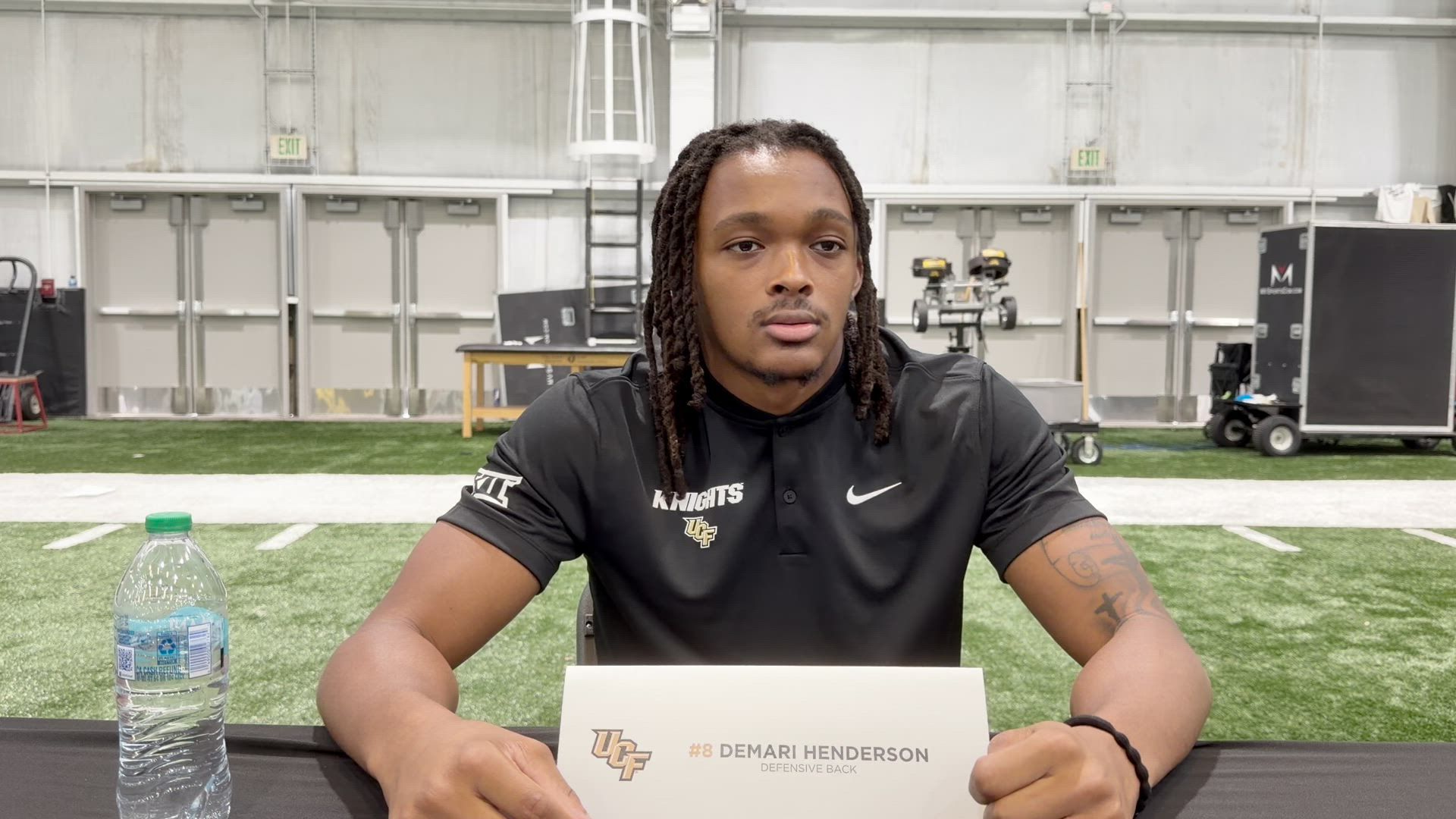 UCF DB Demari Henderson discusses deep defensive back room
