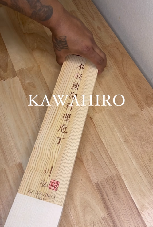 KAWAHIRO kiritsuke knife precision, tradition & razor-sharp performance
