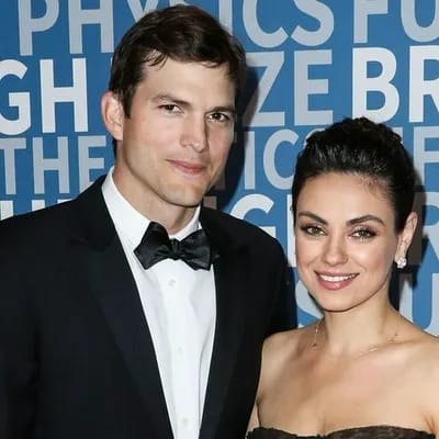 Mila Kunis & Ashton Kutcher make a stylish appearance on 'Live with Kelly and Mark'