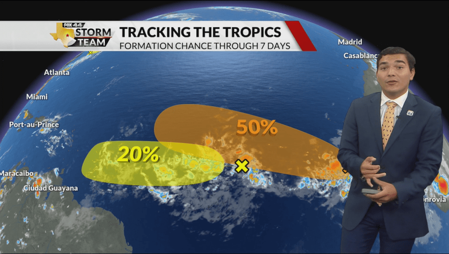 Latest forecast with meteorologist Zavian Colón