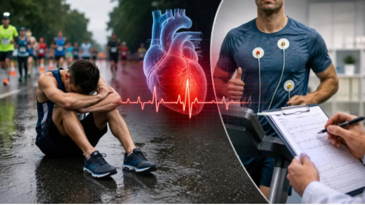 Image for 31-year-old runner dies during marathon: Cardiologist reveals who really needs heart screening