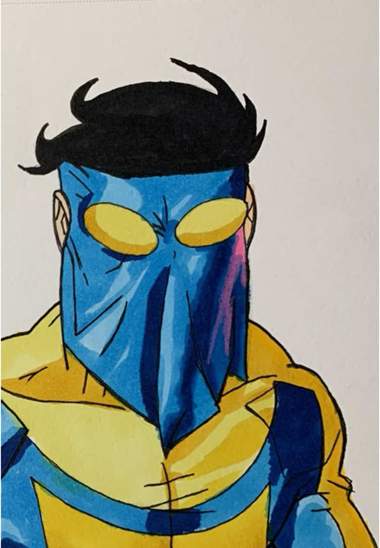 A fan art study of Invincible’s expression