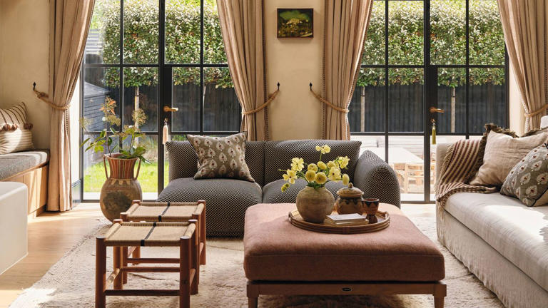 I love the coziness of beige, but will it make my living room look boring?