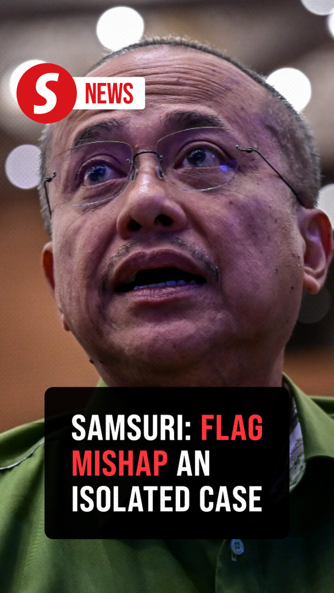 Missing crescent, star on Jalur Gemilang due to technical error, says ...