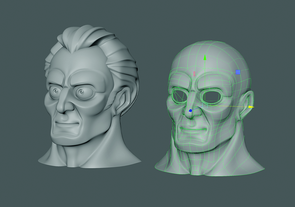 What are blend shapes in 3D animation, and how do you use them?