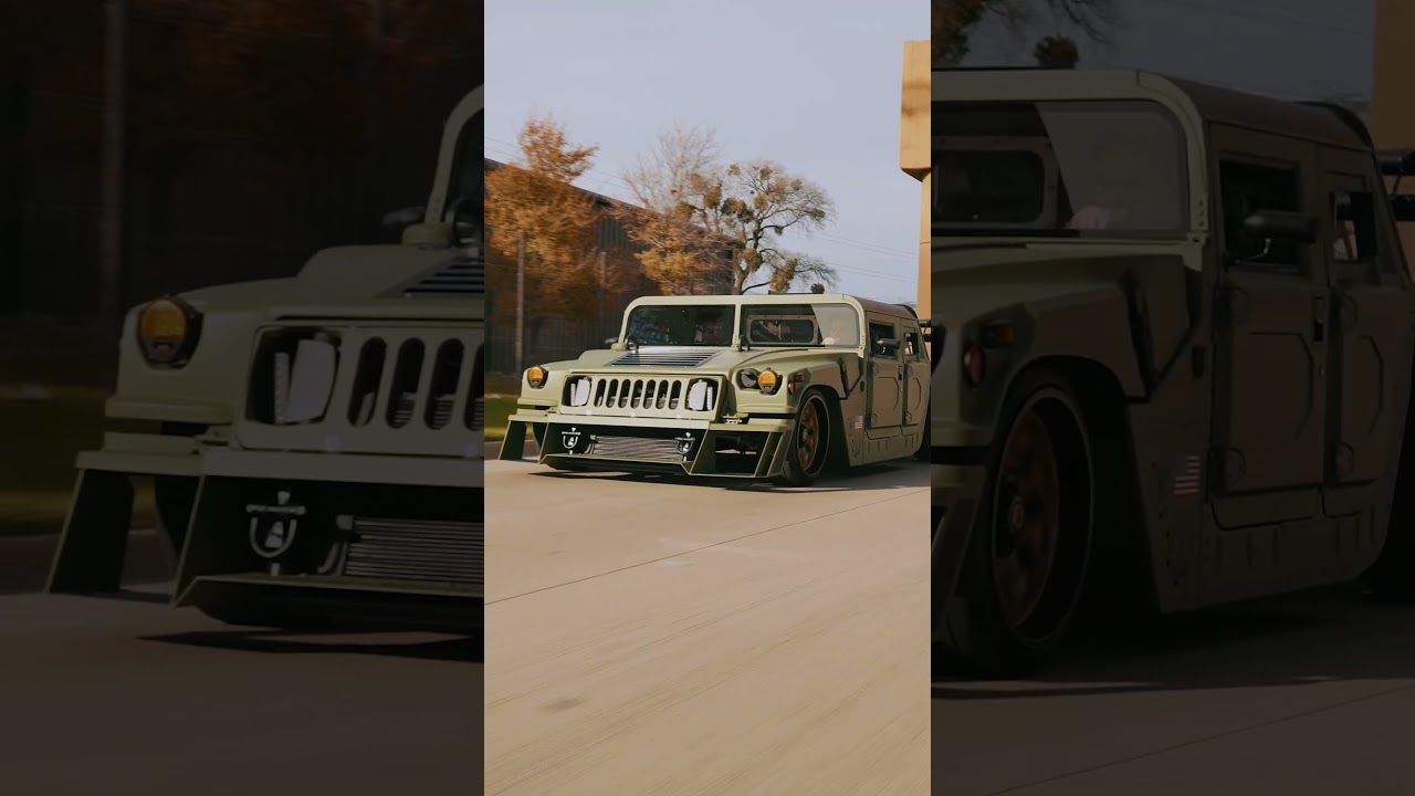 Someone put a Hellcat engine into a 6x6 Humvee - then things got ...