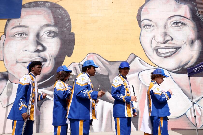 Destination Crenshaw was supposed to celebrate South LA.'s Black community, but some say it's become an eyesore