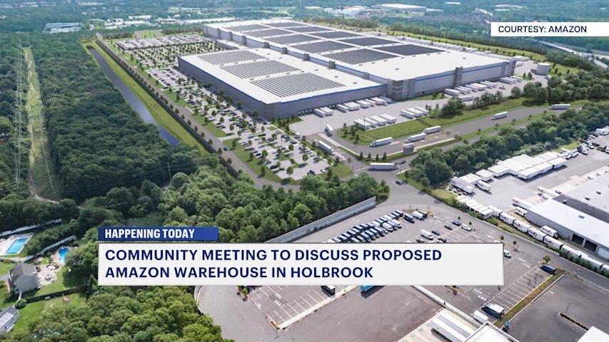 Community set to weigh in on proposed $1B Amazon facility in Holbrook