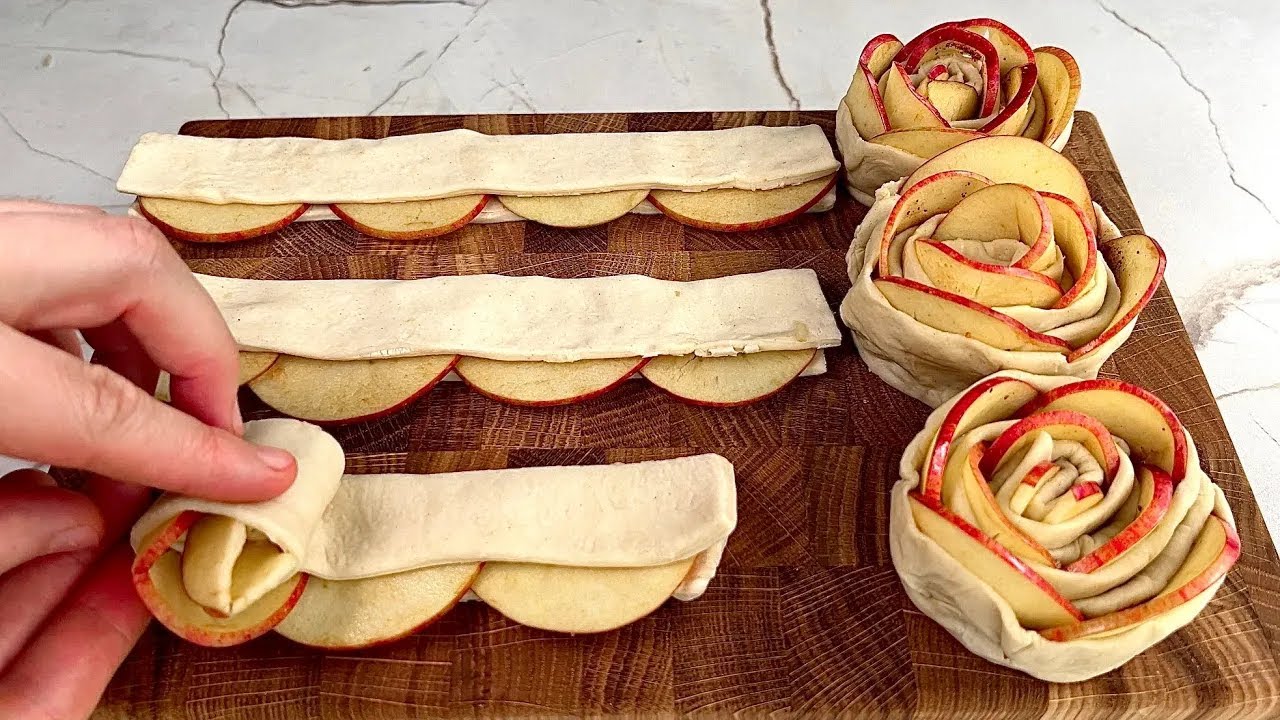 5 minute puff pastry and apple dessert you’ll love