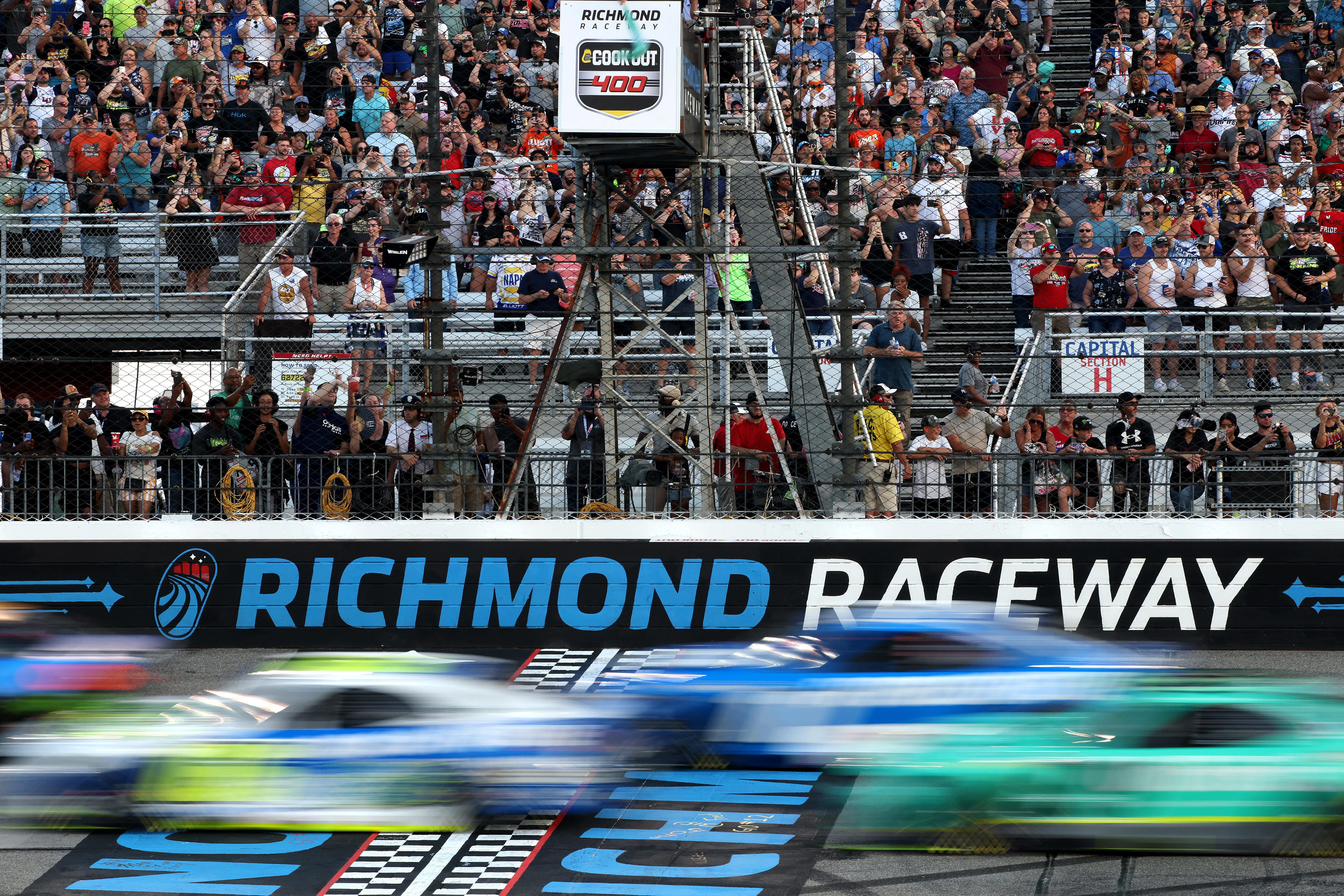 NASCAR Truck Series race at Richmond postponed after rain, lightning
