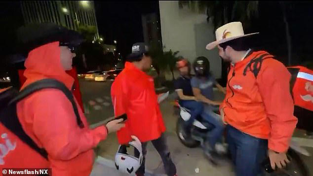 Cesar Gastelum (pictured, right) was killed in a shooting during a live broadcast from&nbsp;Culiacan