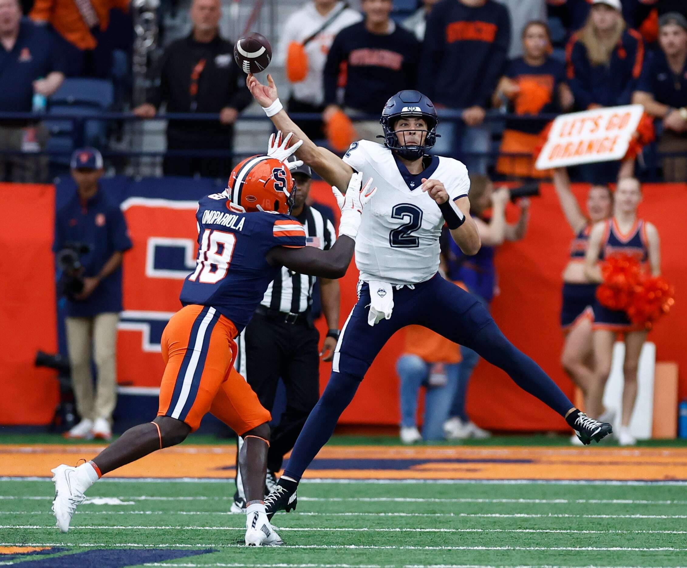 Syracuse’s pass rush was poor last year. So, who is going to sack the ...