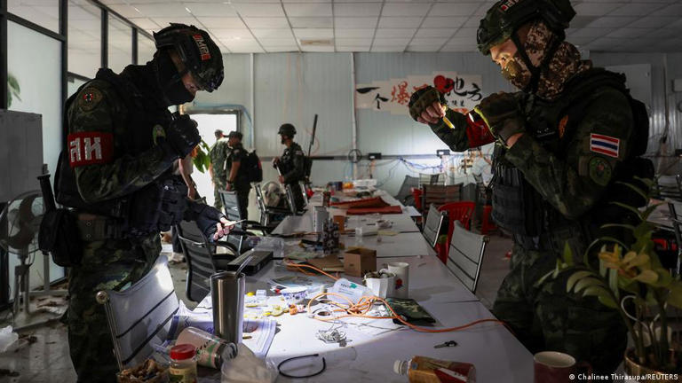 Officials in Southeast Asia have been cracking down on scam factories, often conducting raids across borders