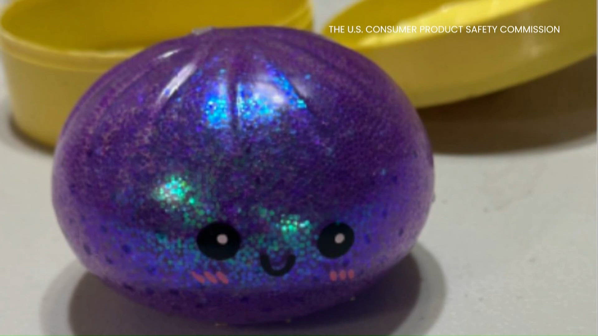 Consumer safety officials warn of risks linked to counterfeit squishy toys