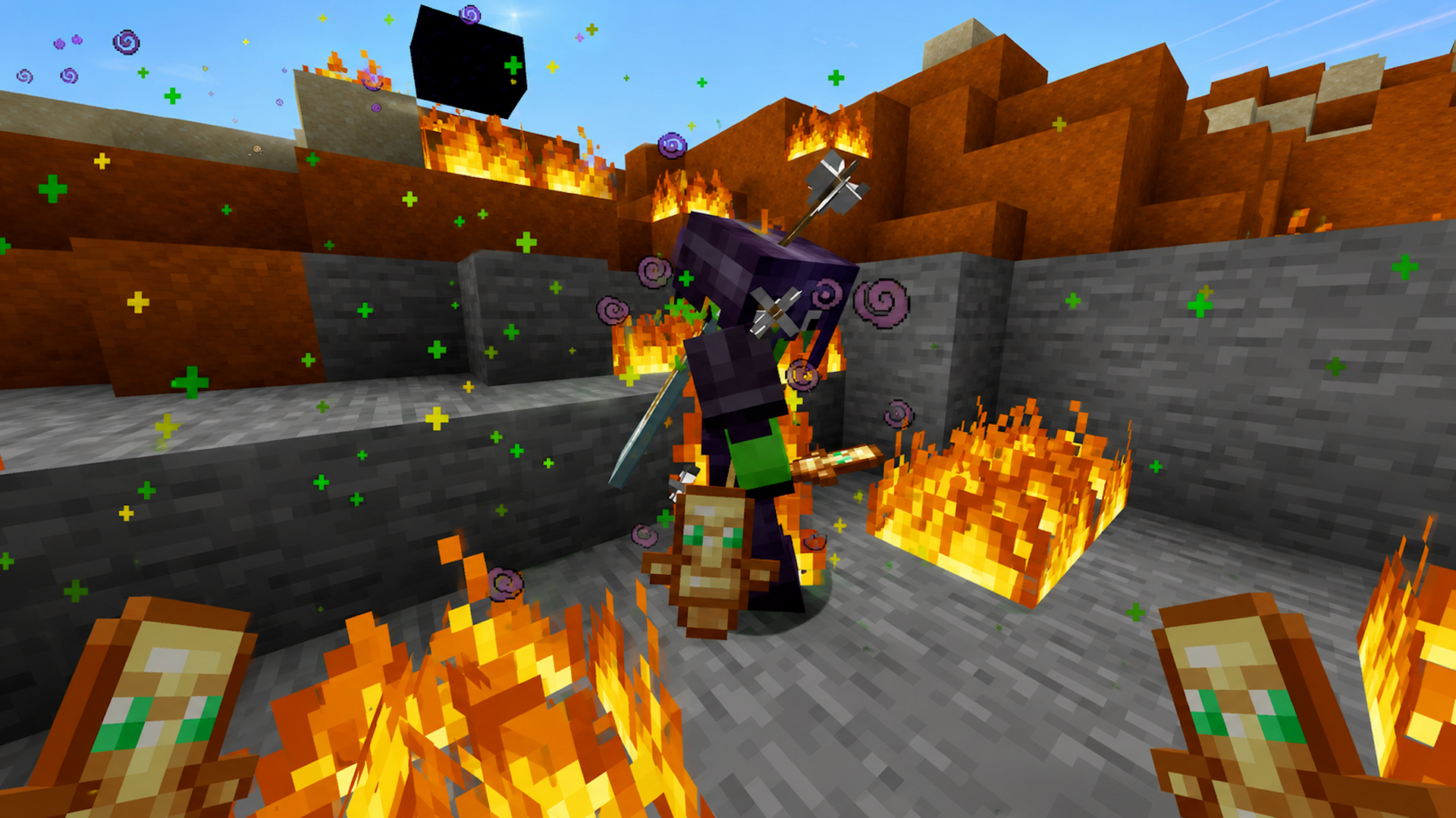 Testing crystal PvP matches without blast protection armor
