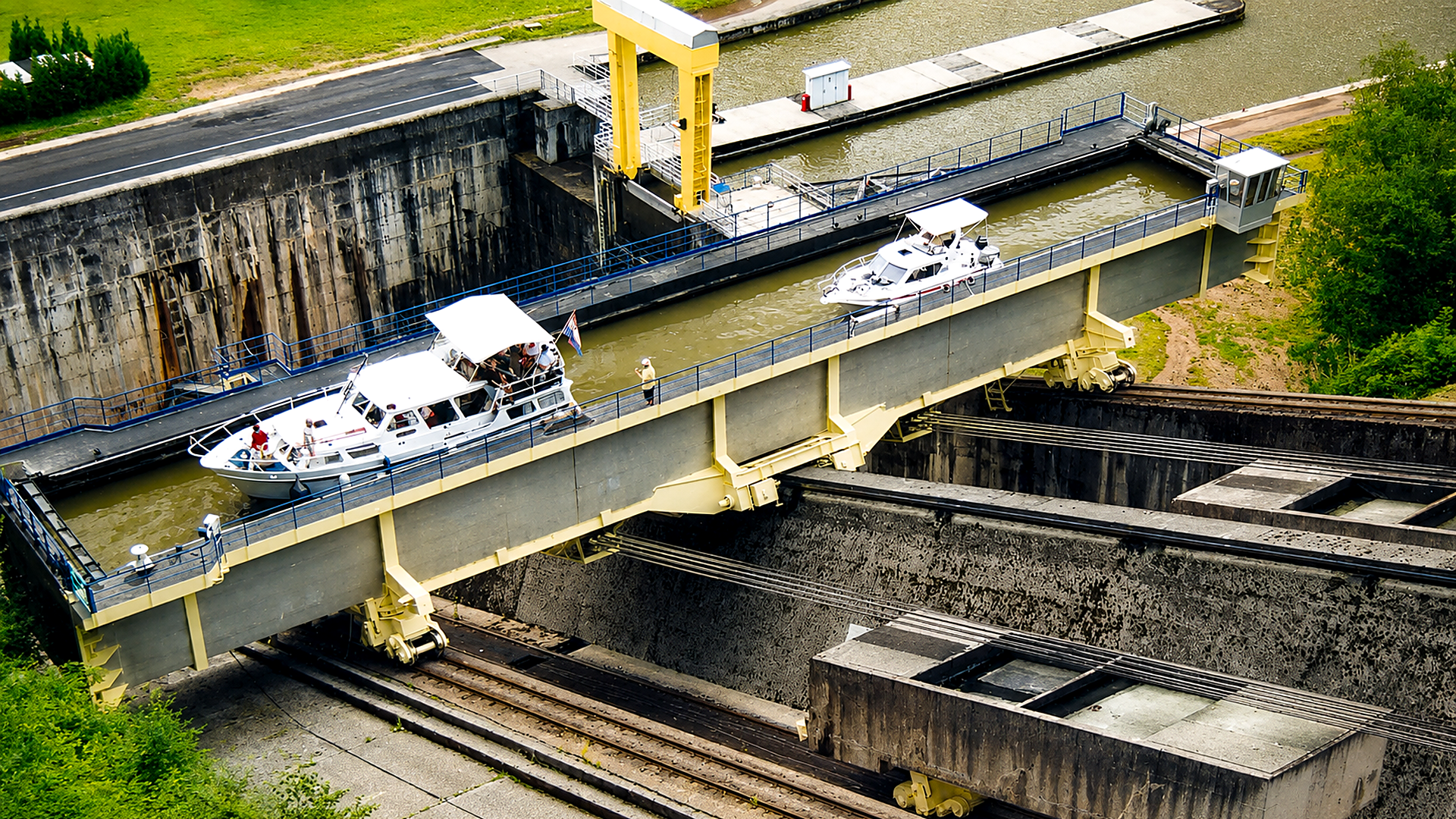 The secret canals, lost boat lifts and neolithic trackways that once ...