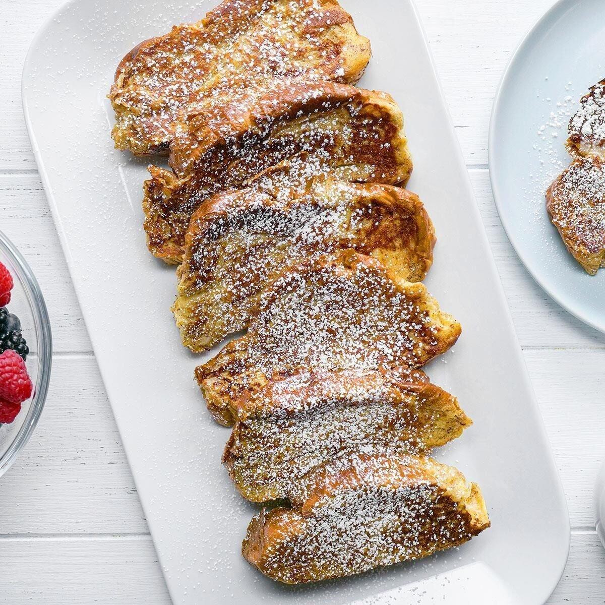 Challah French toast recipe