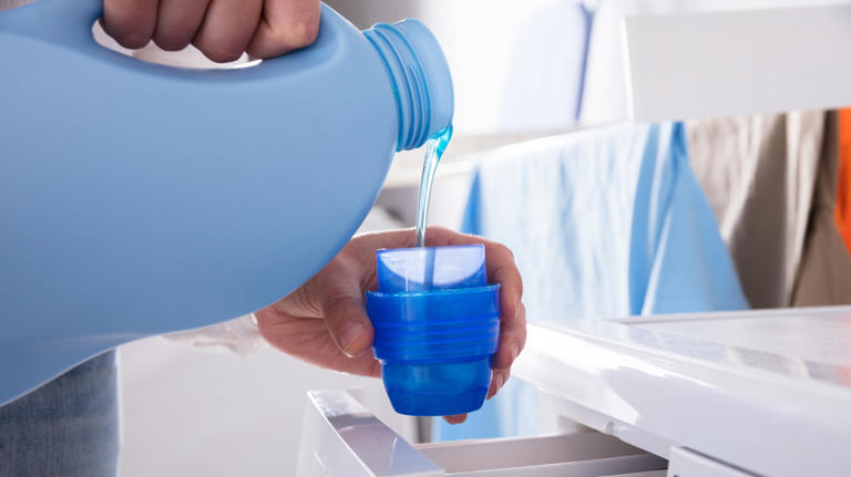 Why is most laundry detergent blue?