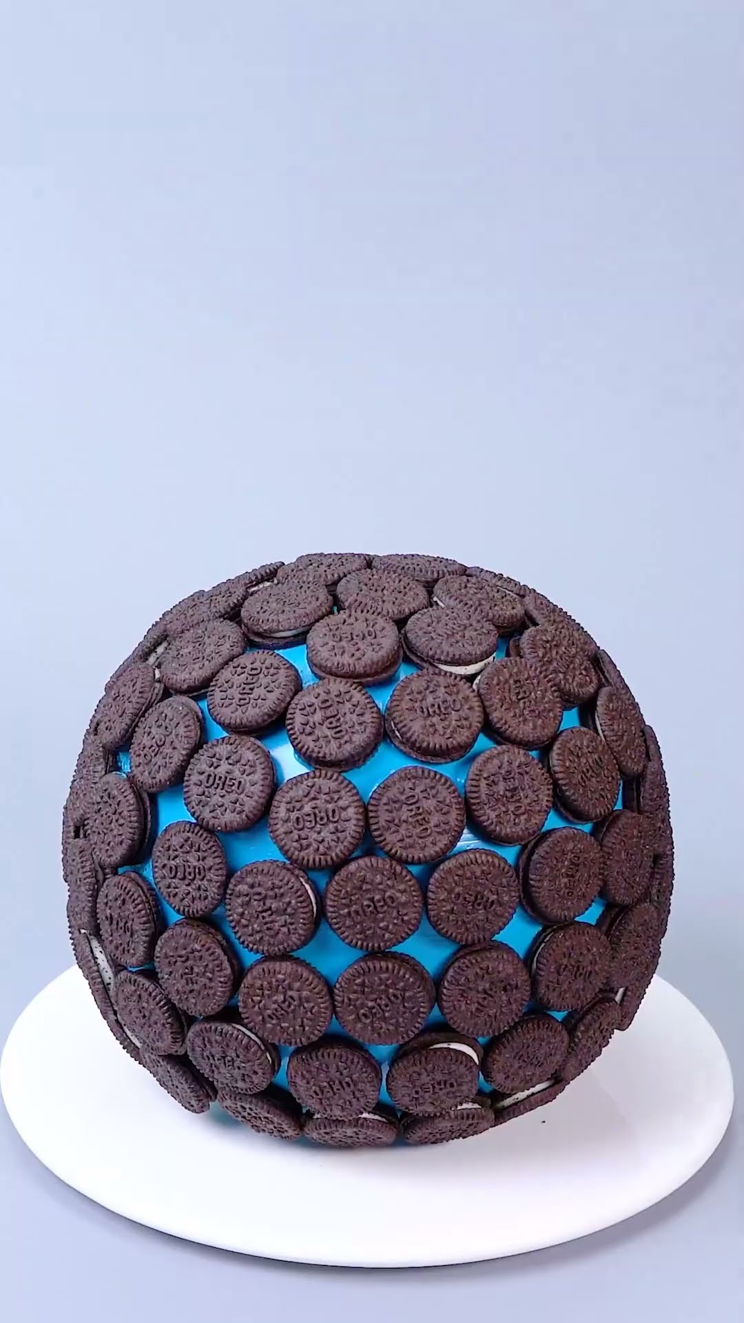 Creative Oreo blue cake decorating tutorial