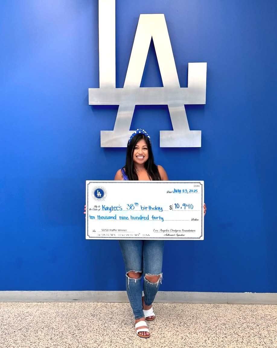Lucky Dodgers fan wins astonishing birthday present three consecutive years