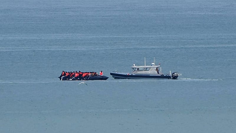 Record 230 migrants cross English Channel in single small boat, French ...