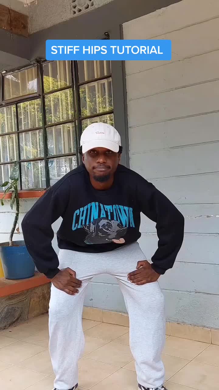 Learn stiff hips dance moves step by step