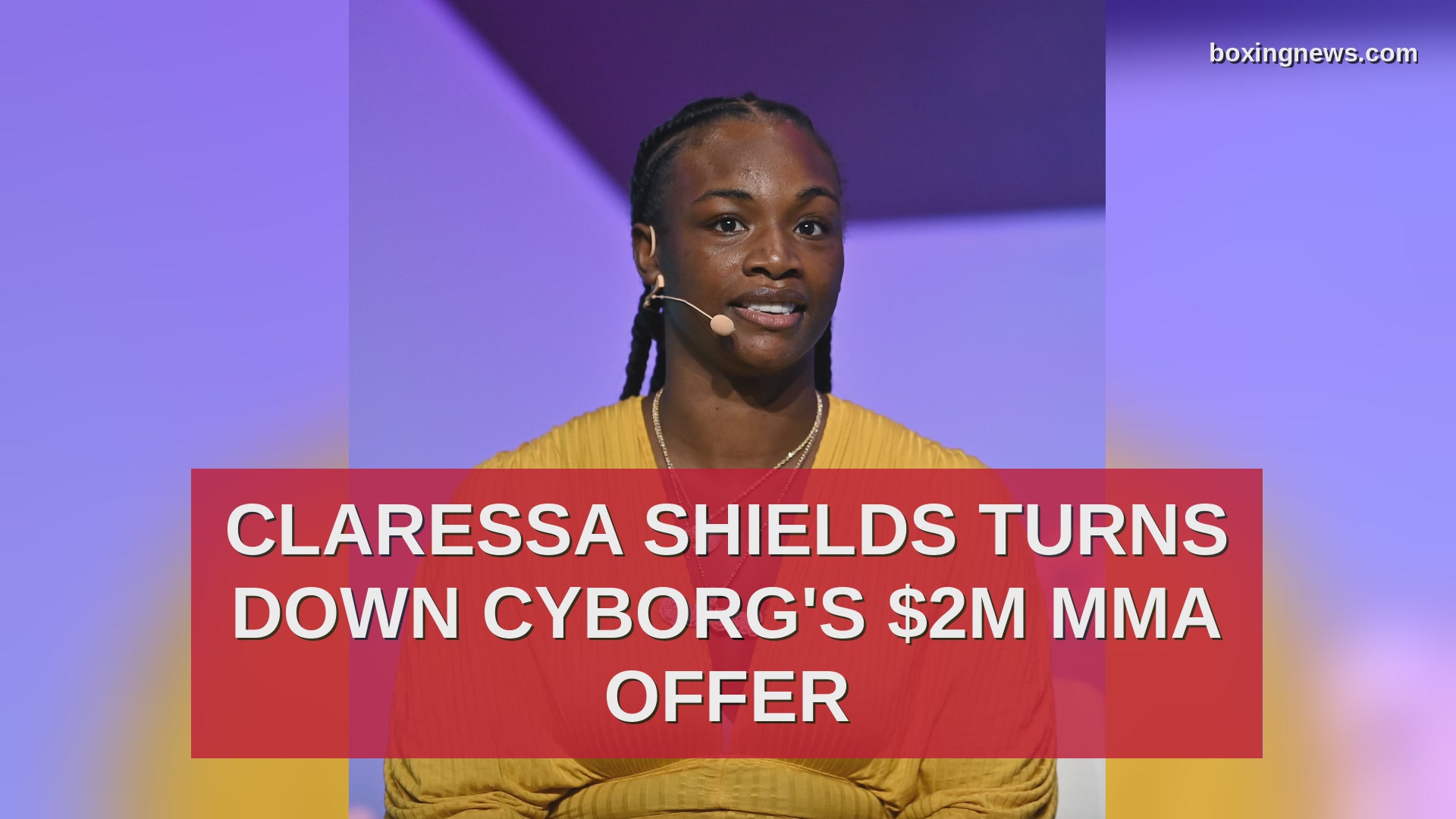Claressa Shields turns down Cyborg's $2M MMA offer