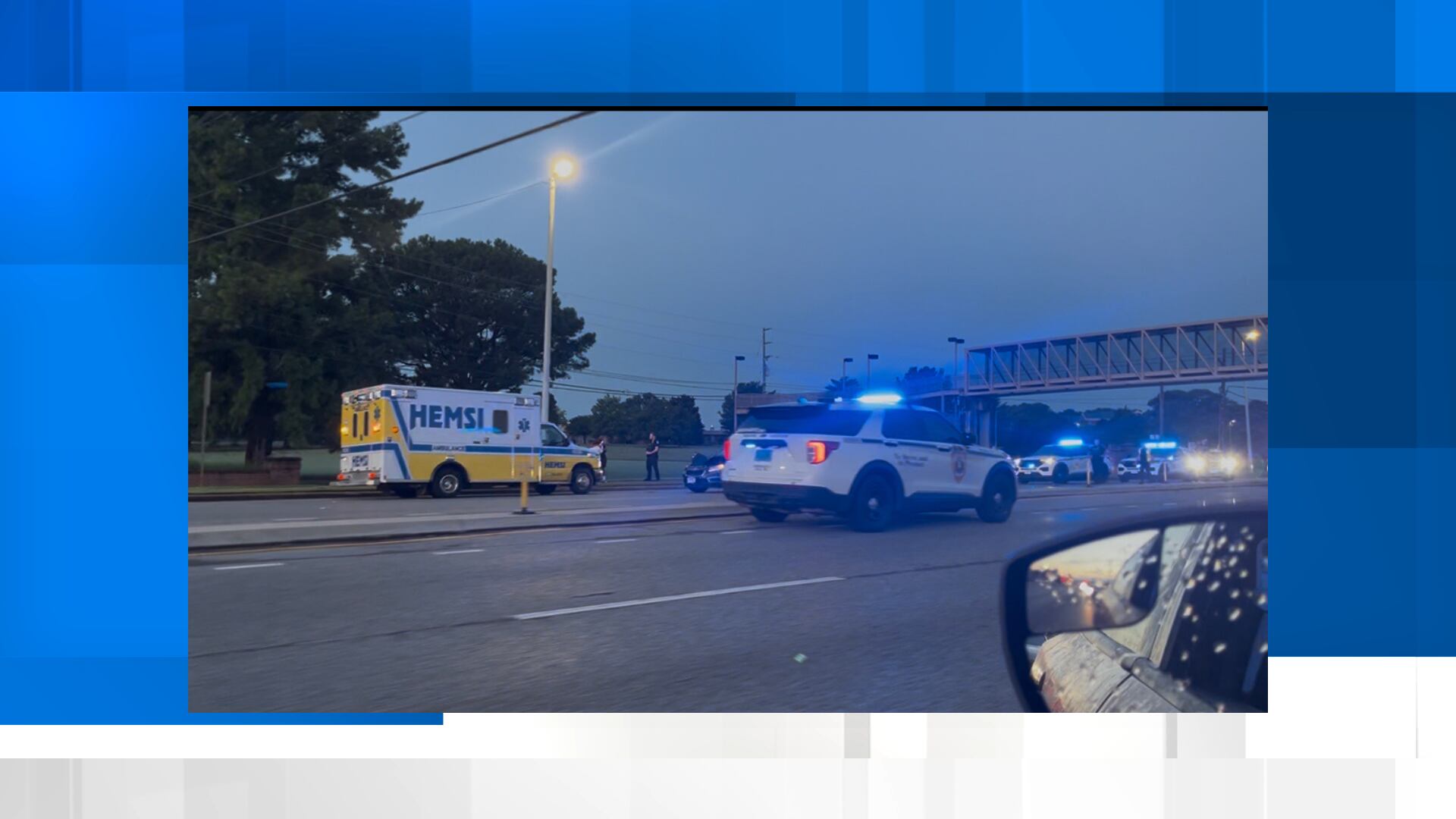Police respond to crash on University Drive in Huntsville