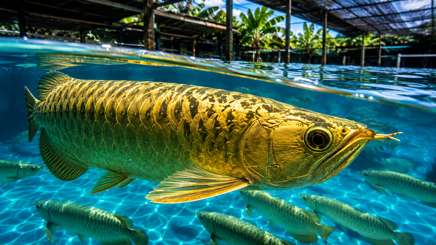 Inside Singapore’s secret arowana breeding farm!