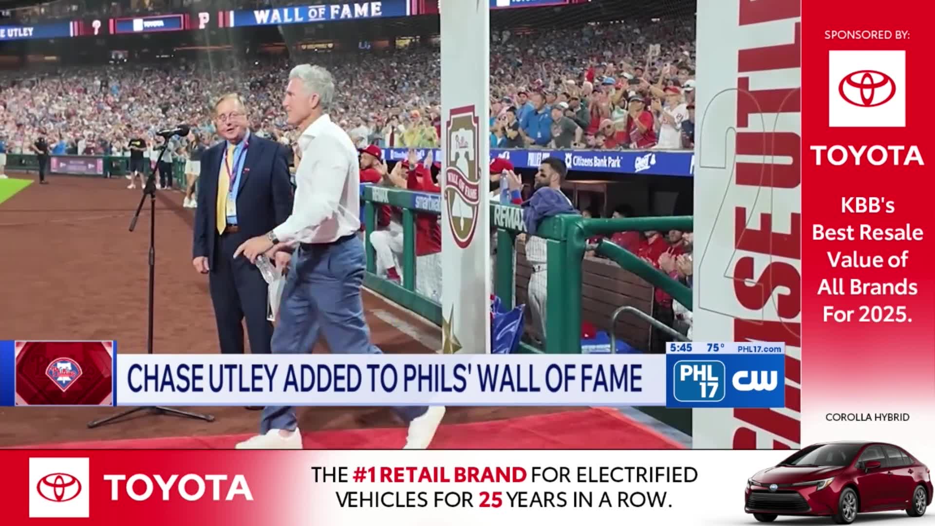 The 2026 Phillies Wall of Fame inductee: Chase Utley | PHL17 Morning News