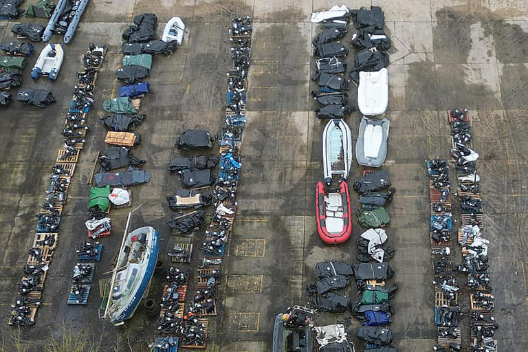 Record 230 migrants cross English Channel in single small boat, French ...