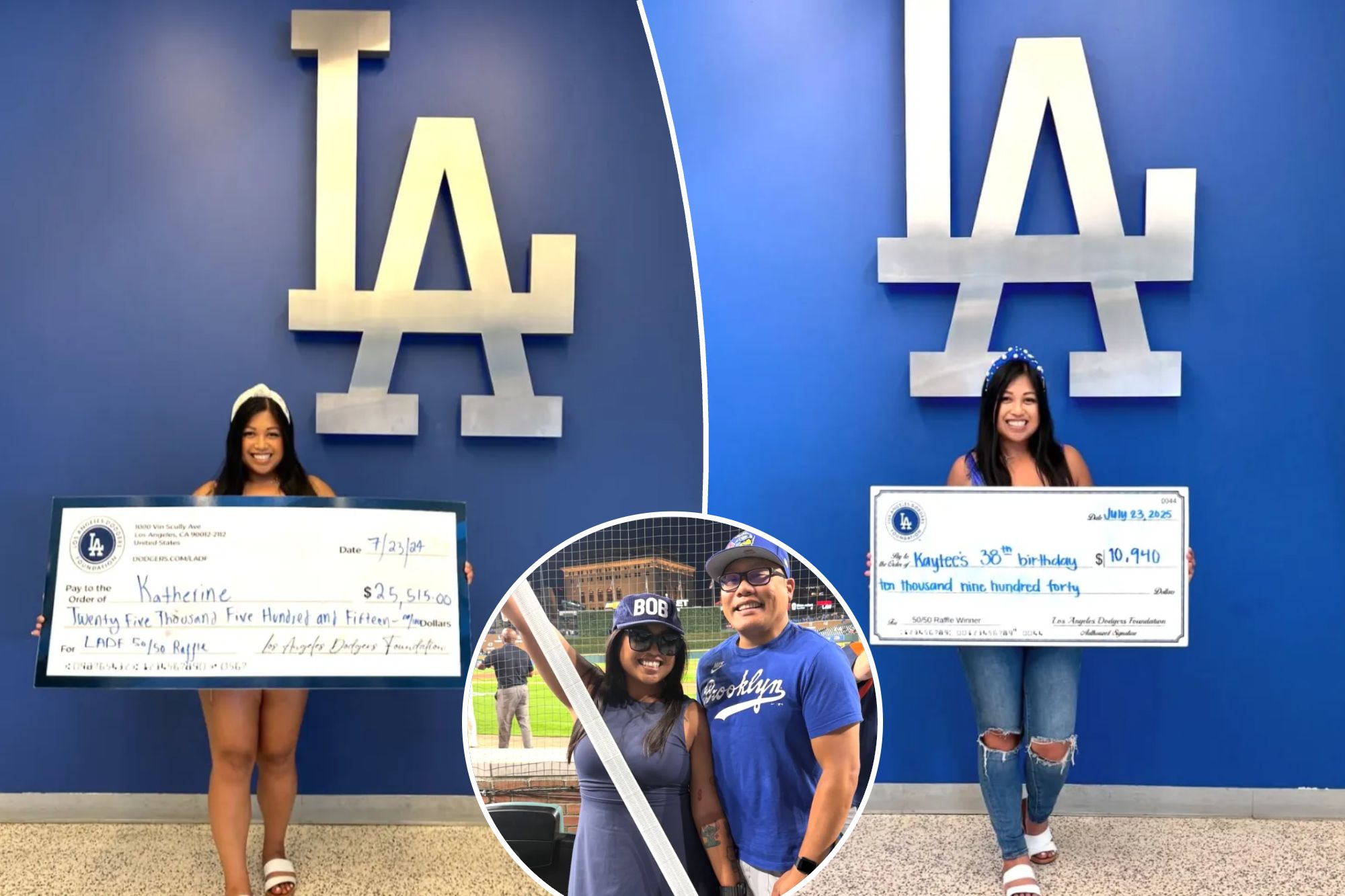 Lucky Dodgers fan wins astonishing birthday present three consecutive years