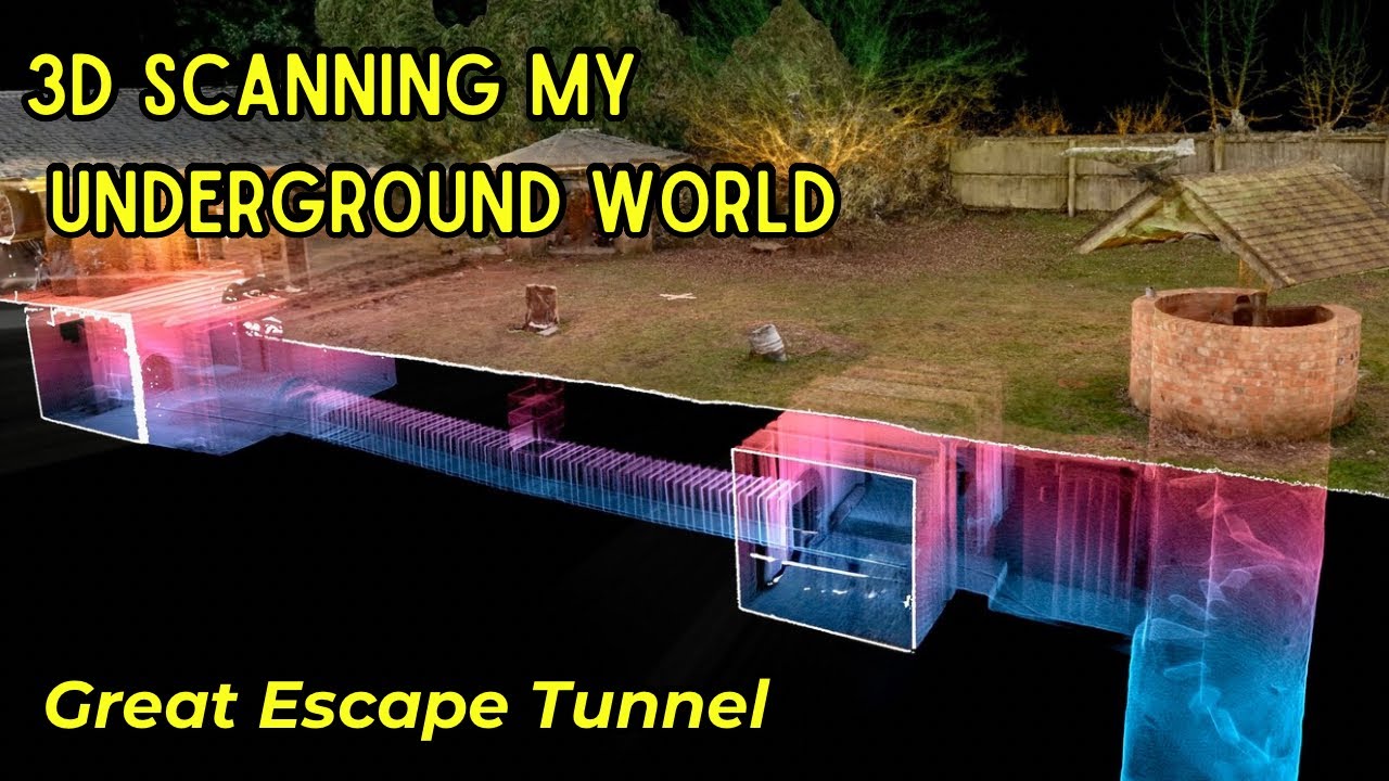Mapping my underground bunker in 3D