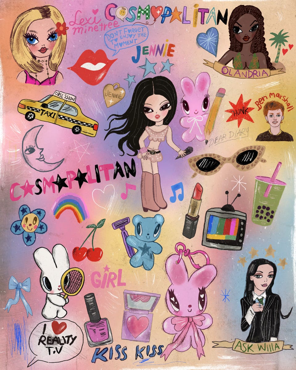 The internet’s best fan artists take on Cosmopolitan