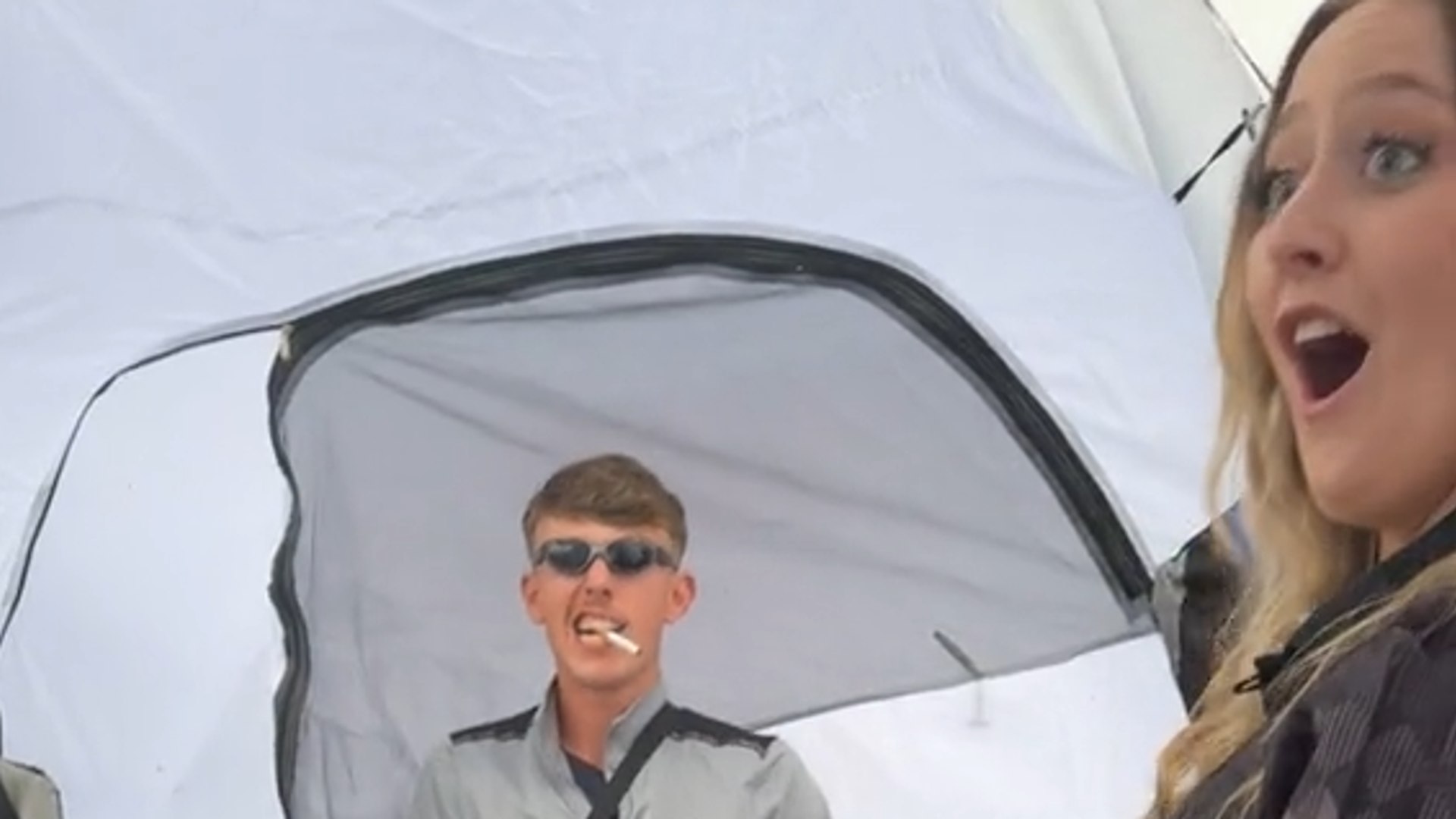 This jaw-dropping festival trick looks almost impossible