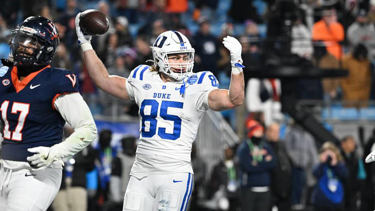 Duke star TE Jeremiah Hasley has transformed himself into an absolute freak