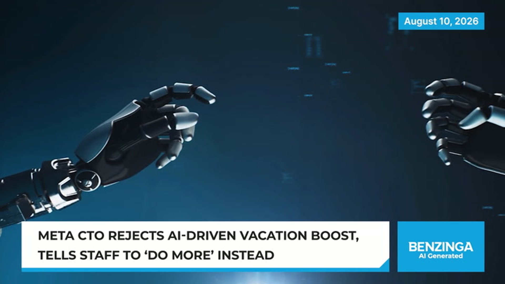 Meta CTO slams extra PTO