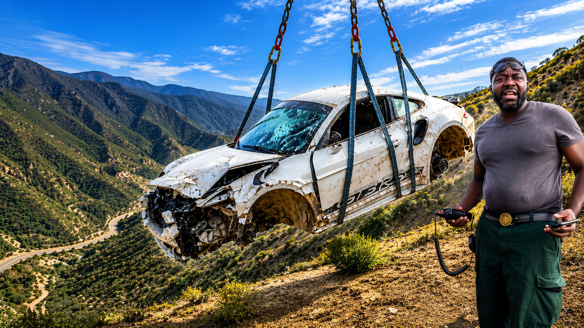 Angry park ranger tried to shut down our Porsche recovery