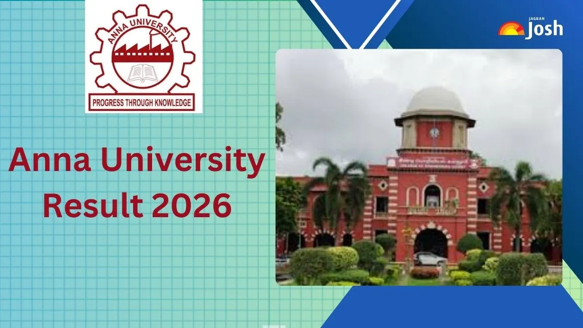 Anna University result 2026 released: Download UG and PG marksheet PDF ...
