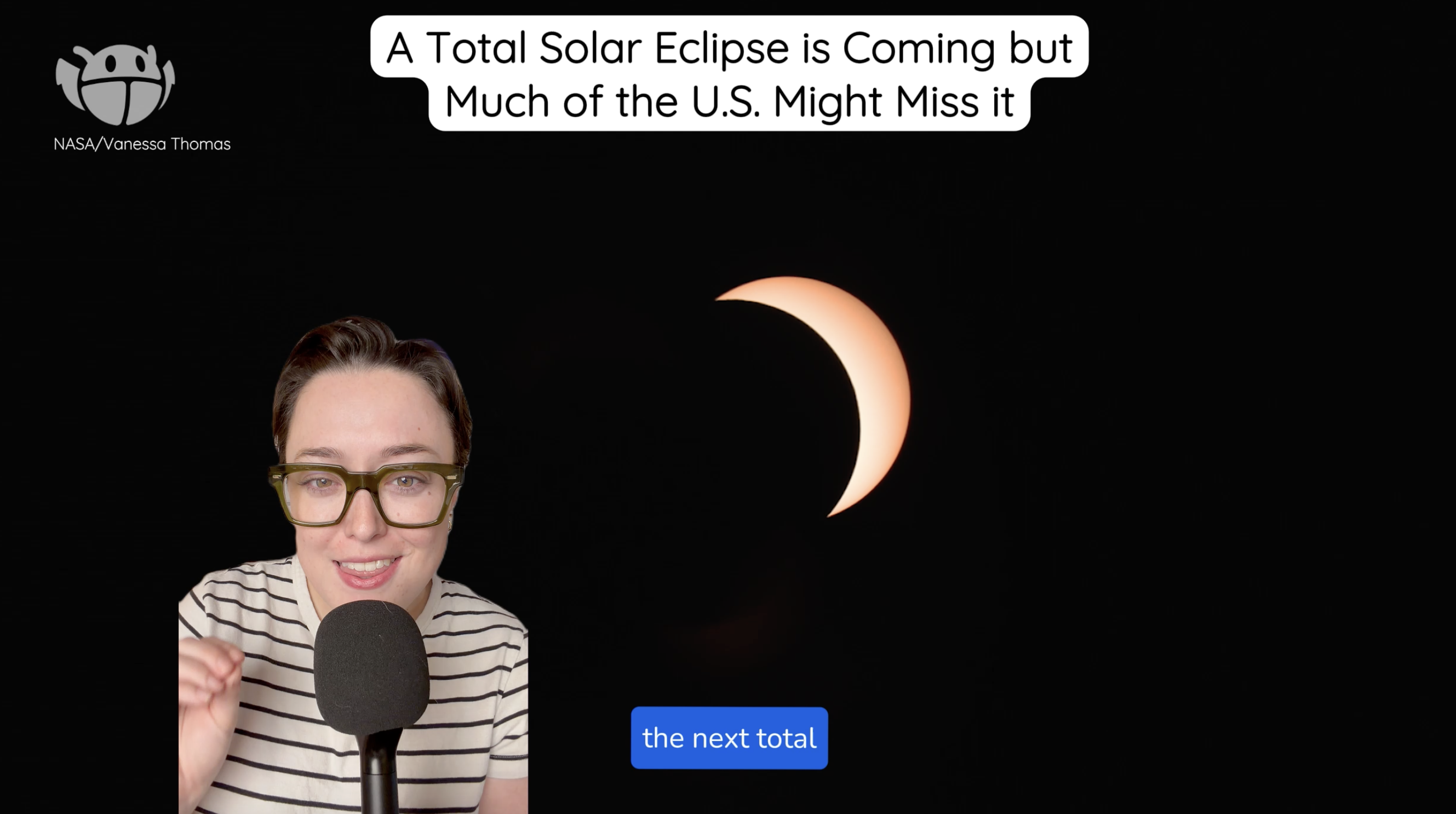 A solar eclipse is coming next week