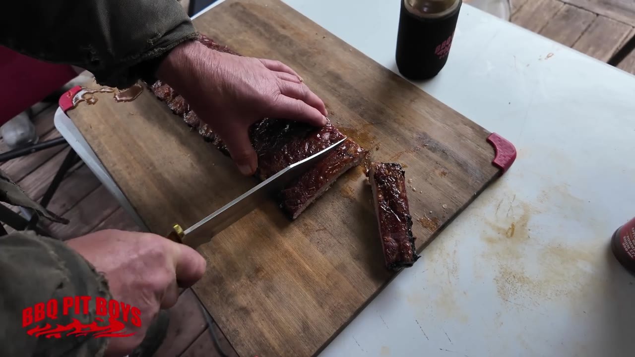 This smoker shack turned spare ribs into a backyard BBQ masterpiece